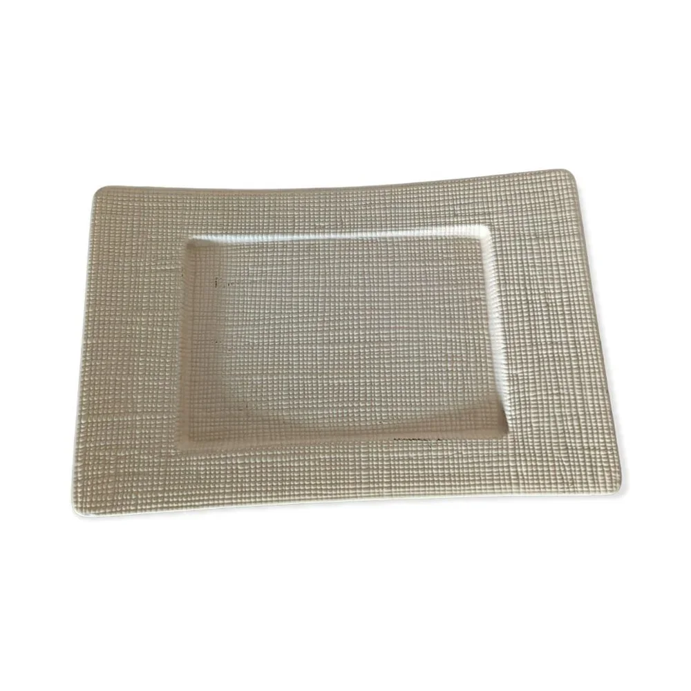 PartyLite Retired Linen Pillar Large Candle Holder